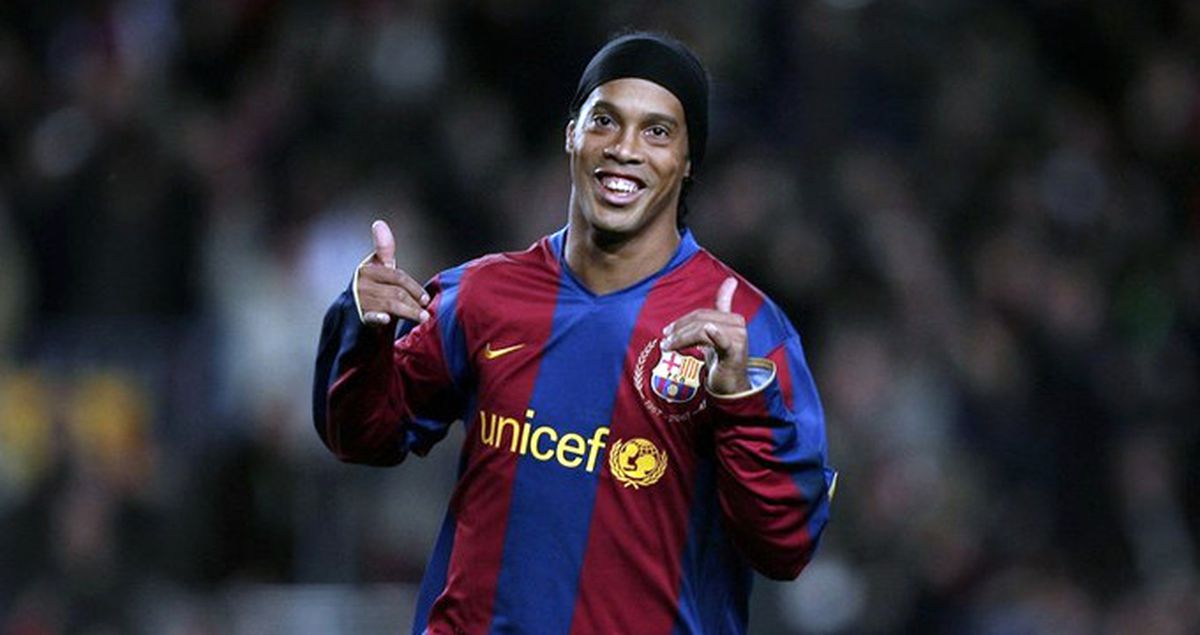 Ronaldinho Barcelona\'da