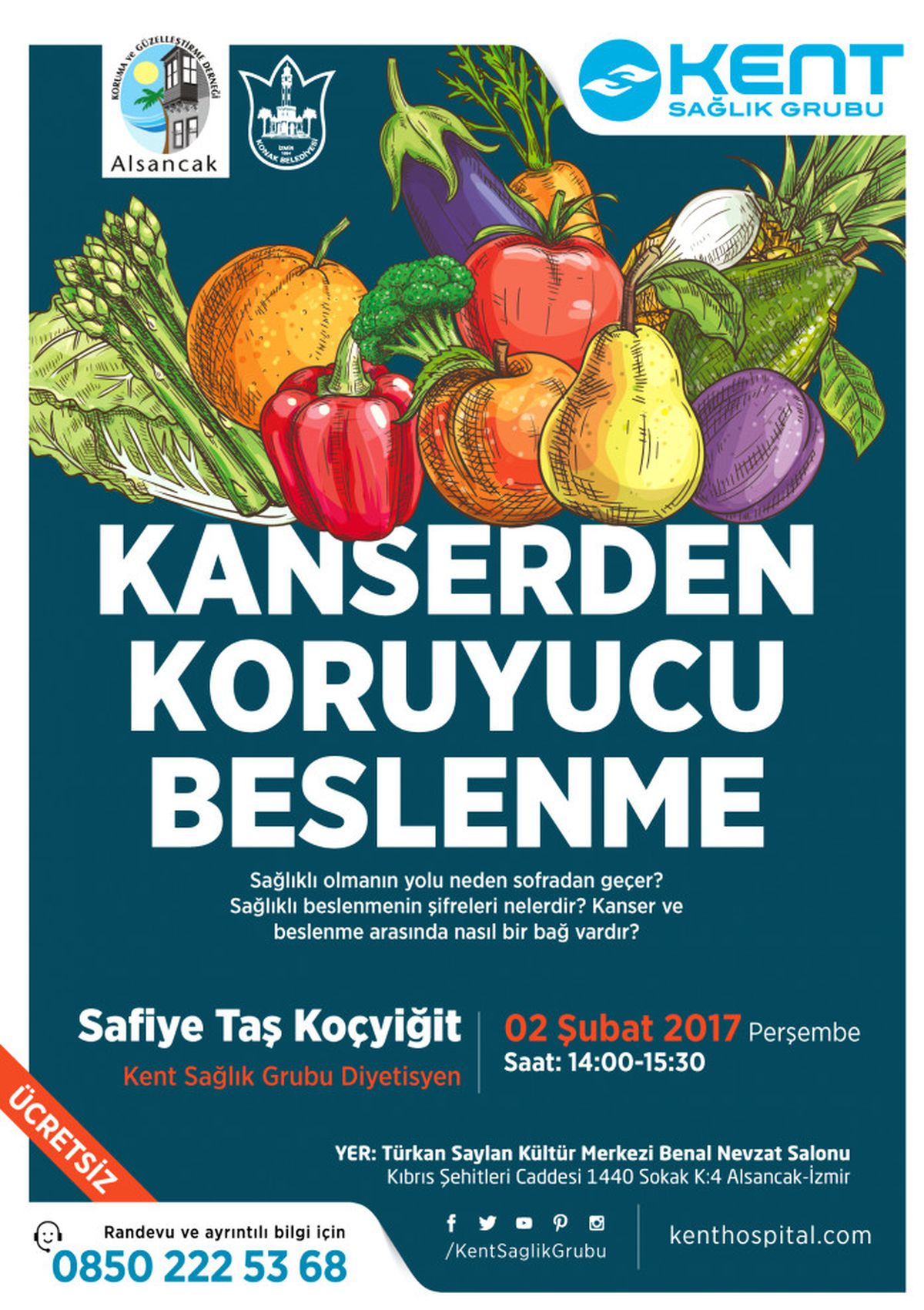 Seminer: "Kanserden Koruyucu Beslenme"