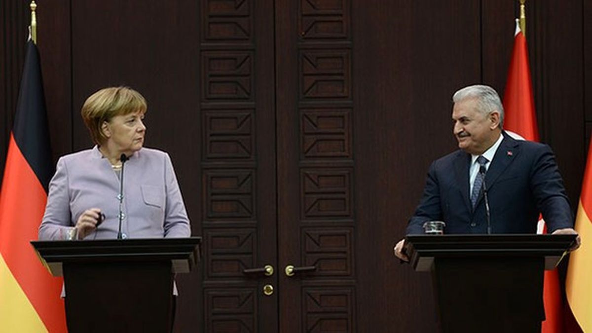 Yıldırım-Merkel Ortak Basın Toplantısı