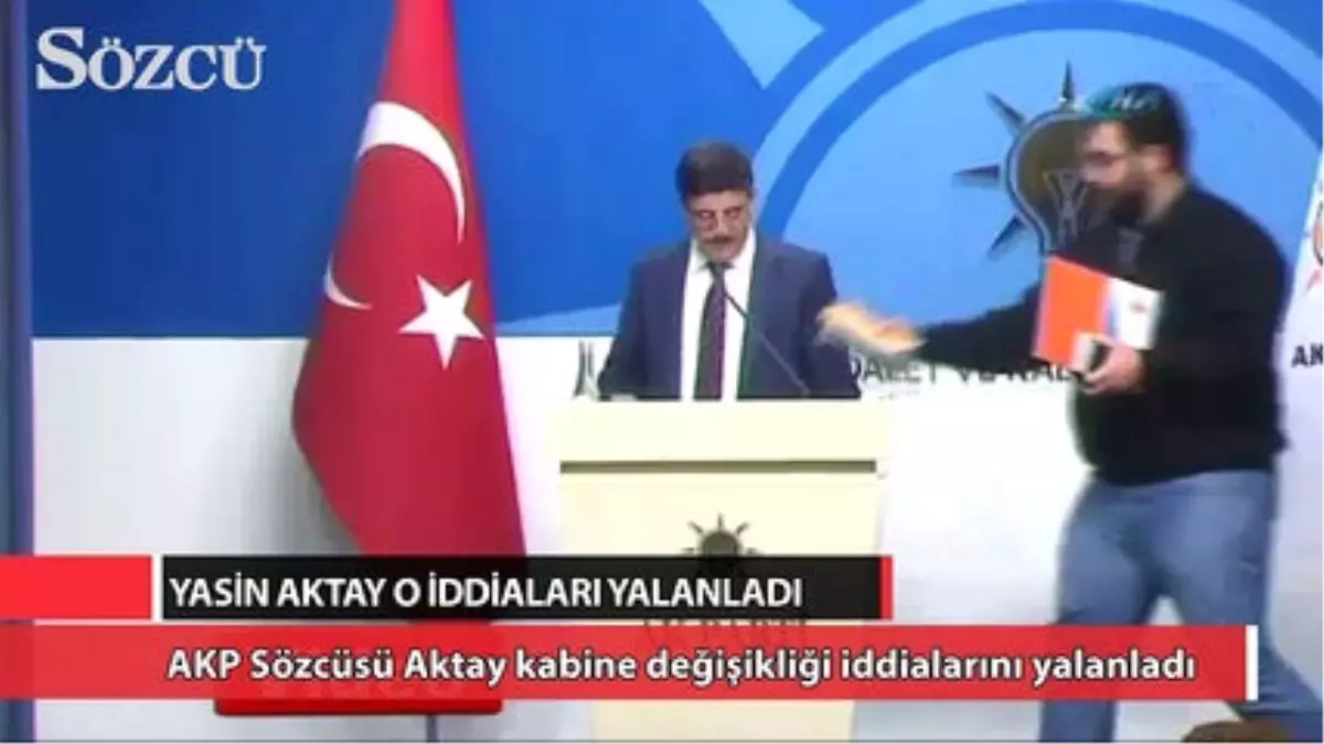 AKP Sözcüsü Aktay Kabine Değişikliği İddialarını Yalanladı