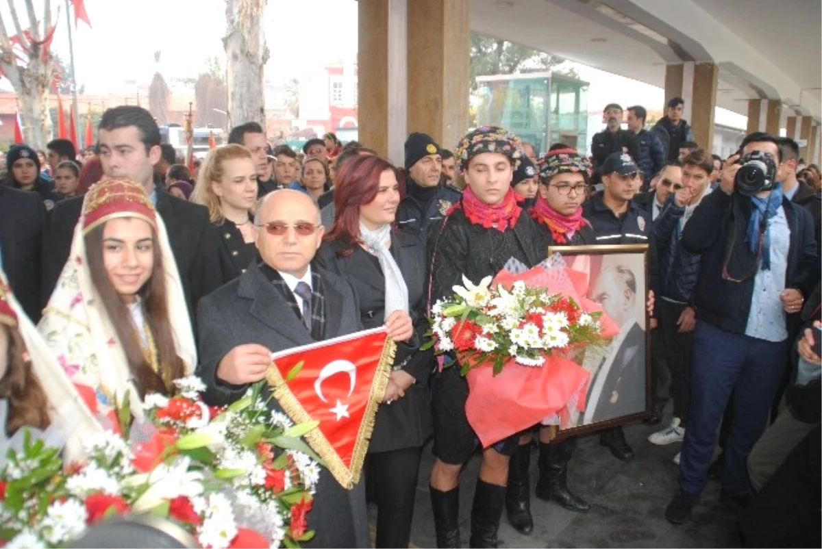 Atatürk\'ün Aydın\'a Gelişinin 86. Yıldönümü Törenle Kutlandı