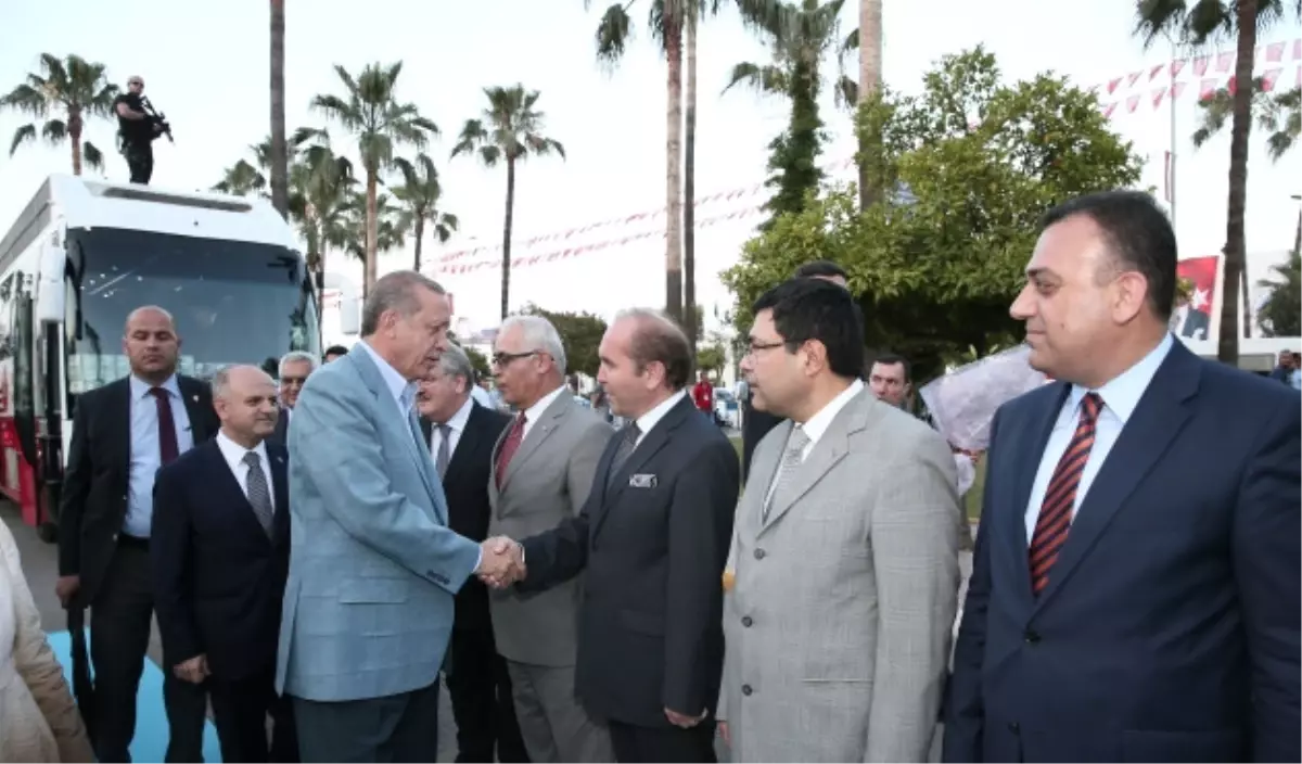 Cumhurbaşkanı Erdoğan Mersin\'de