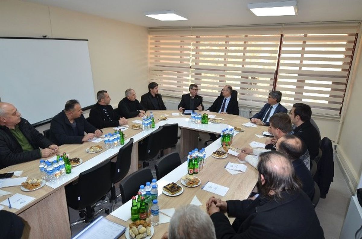 Kaymakam Yaman\'dan Kent Konseyi\'ne Ziyaret