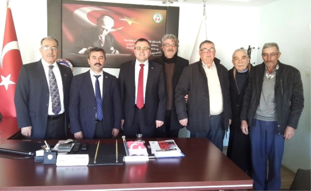MHP İl Başkanı Türker\'den Başkan Erdoğan\'a Ziyaret