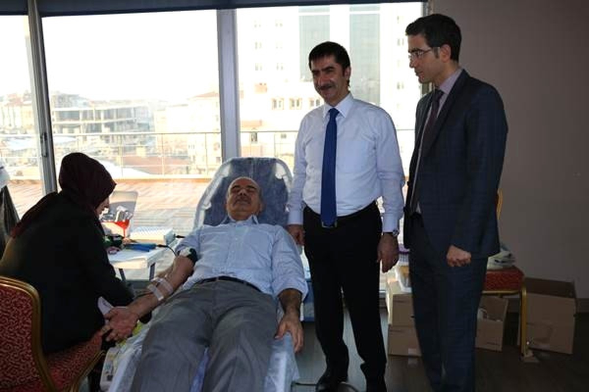 Orman Bölge Müdürlüğü Personeli Kan Bağışında Bulundu