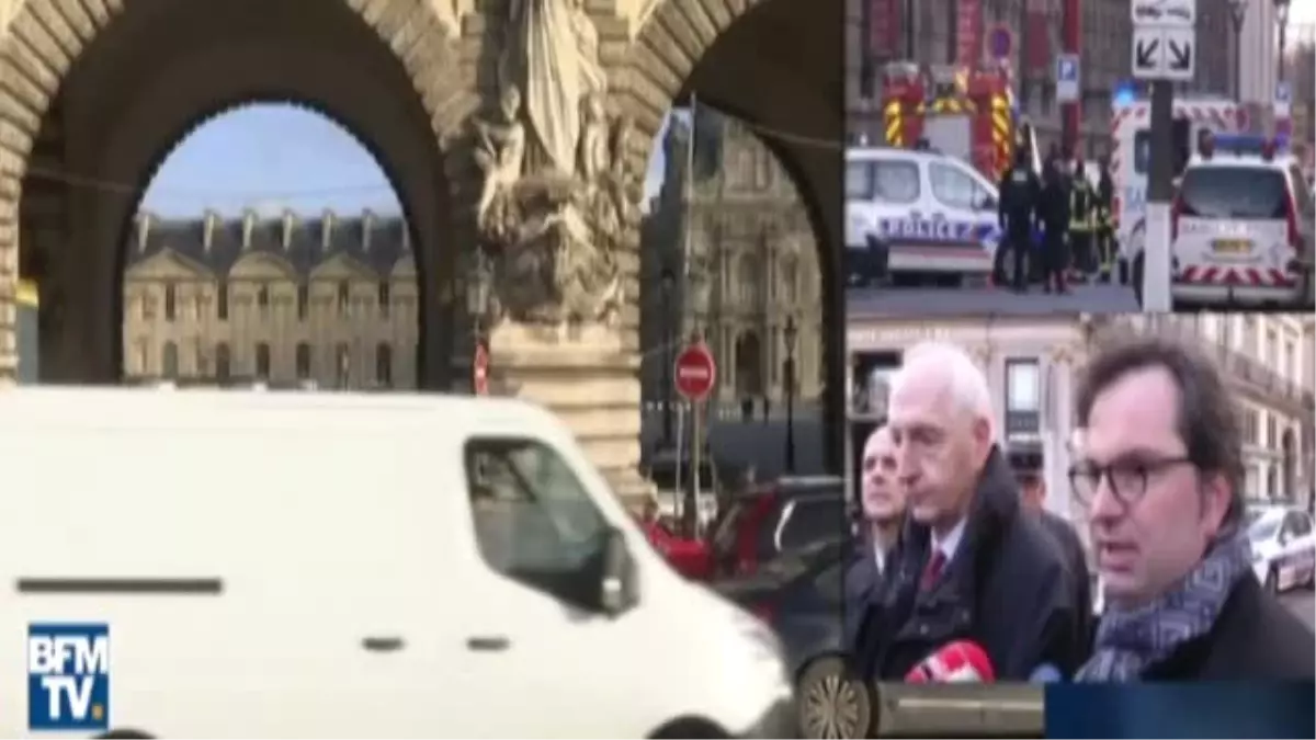 Paris Louvre Müzesine Girmeye Çalışan Saldırgan Vuruldu