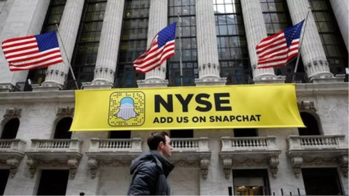 Snapchat New York Borsası\'nda Halka Arzdan 3 Milyar Dolar Hedefliyor