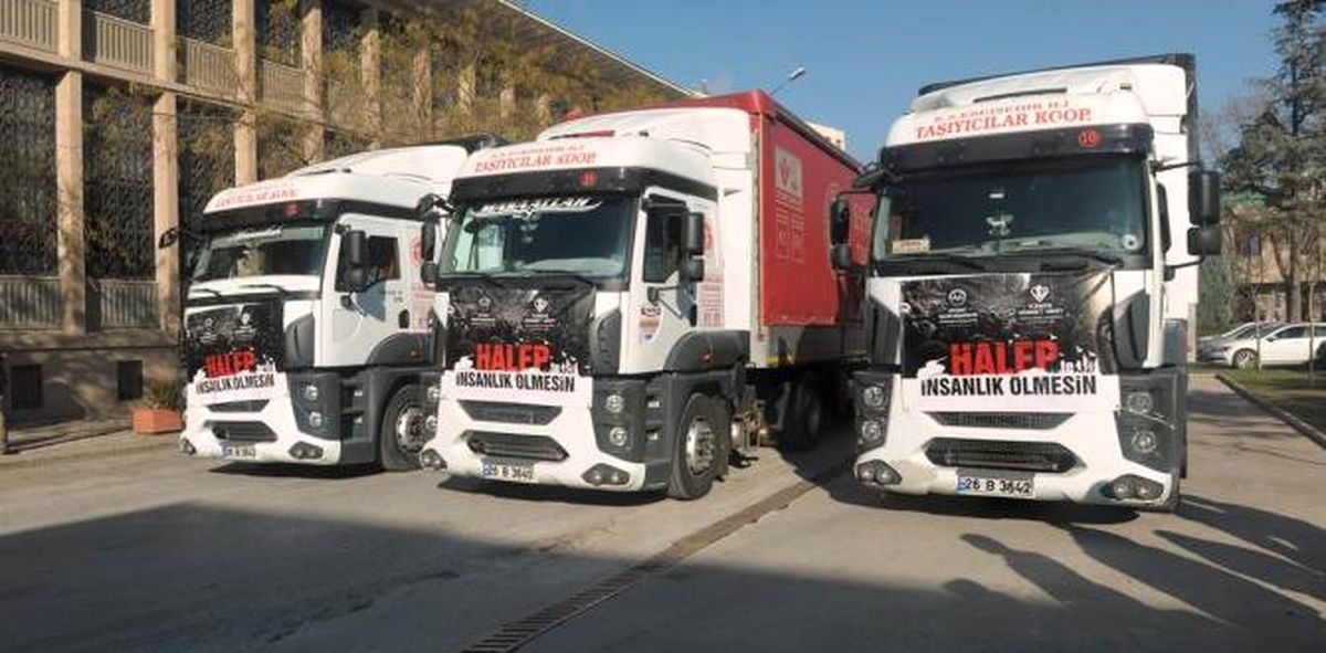 Suriye\'ye İnsani Yardım