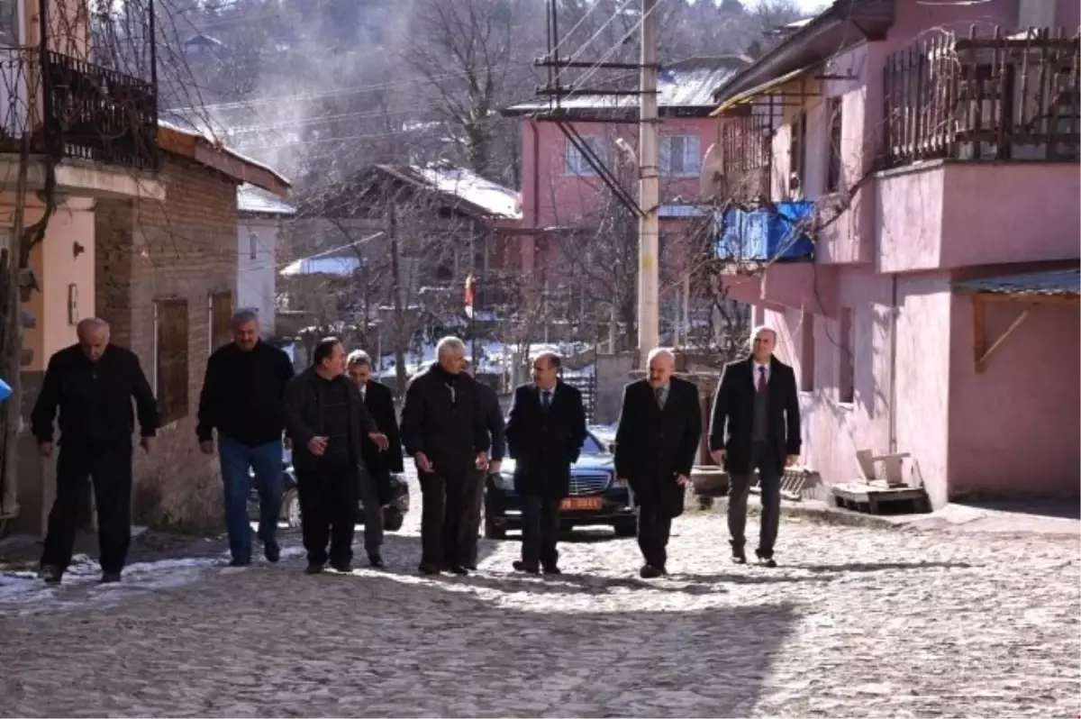 Vali Aktaş, Bulak Köyünü Ziyaret Etti