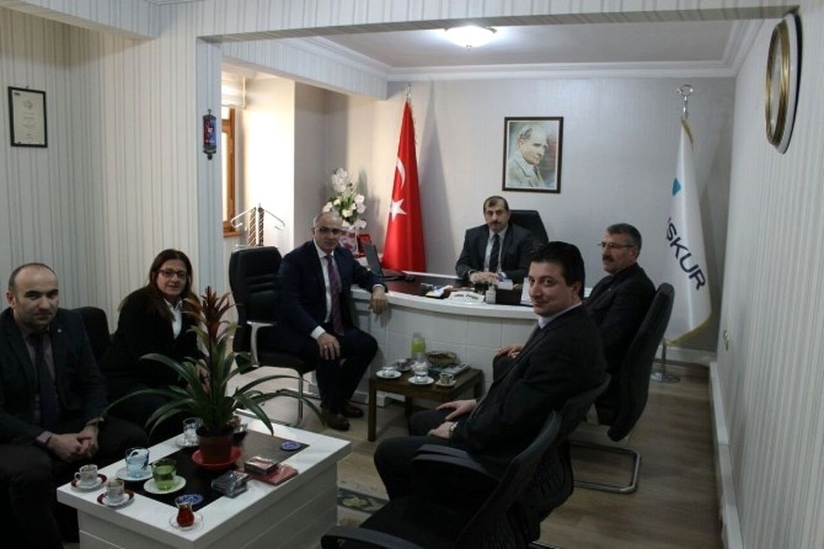 Yıldırımhan, Trabzon Çalışma ve İş Kurumu\'nu Ziyaret Etti