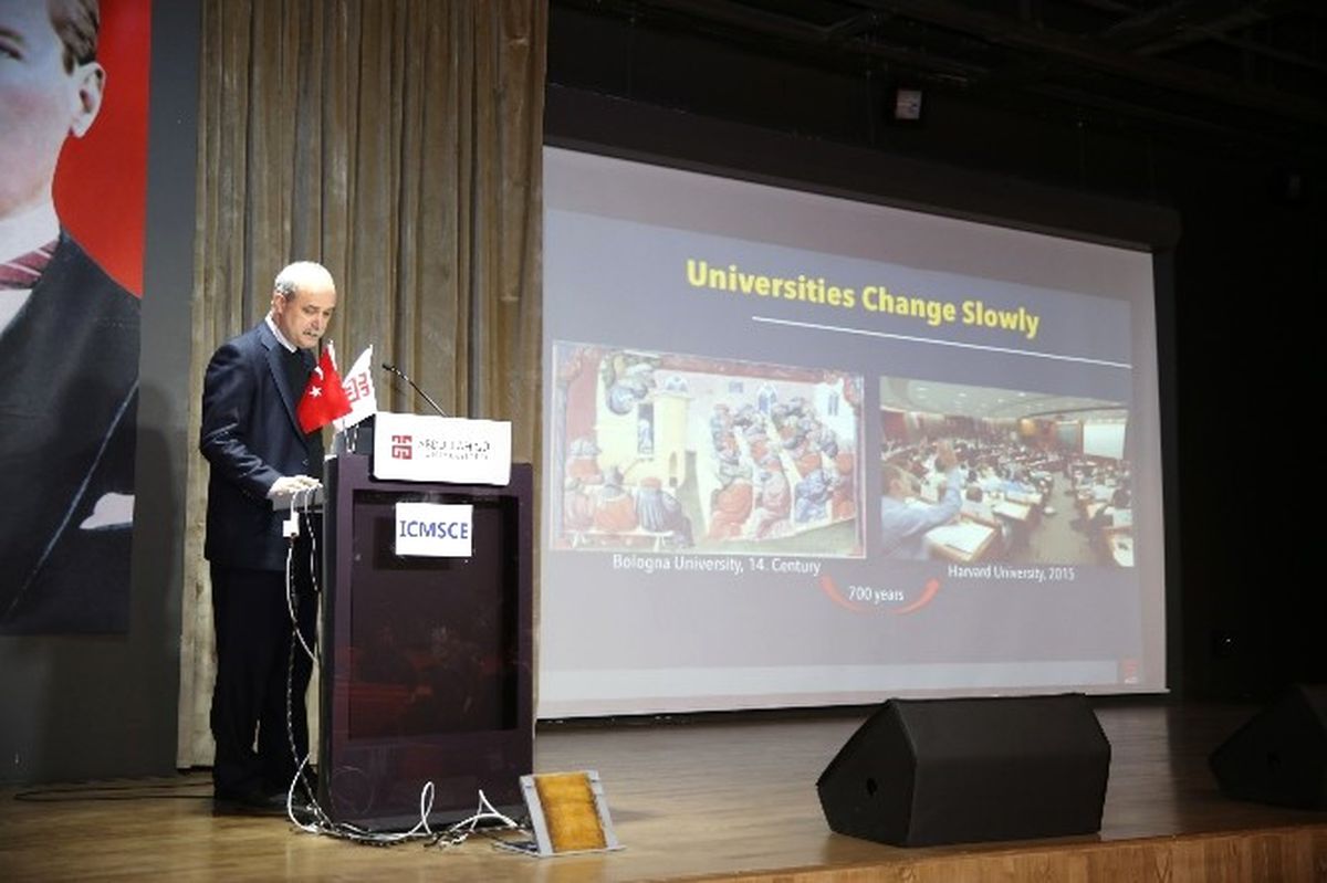 Agü\'de Uluslararası Mekatronik Sistemler ve Kontrol Mühendisliği Konferansı Yapıldı