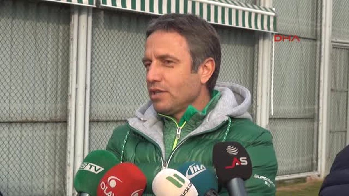 Bursaspor Teknik Direktörü Topçu: "Başarılı Olan Sahaya Çıkar"