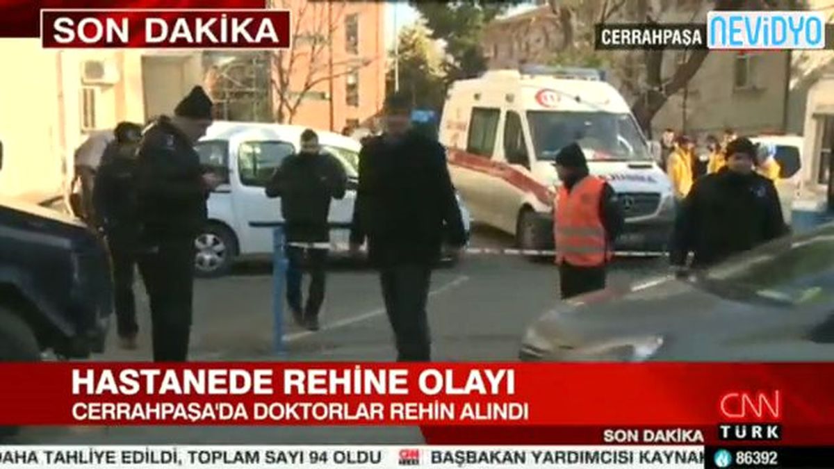 Cerrahpaşa\'da Rehine Eylemi!