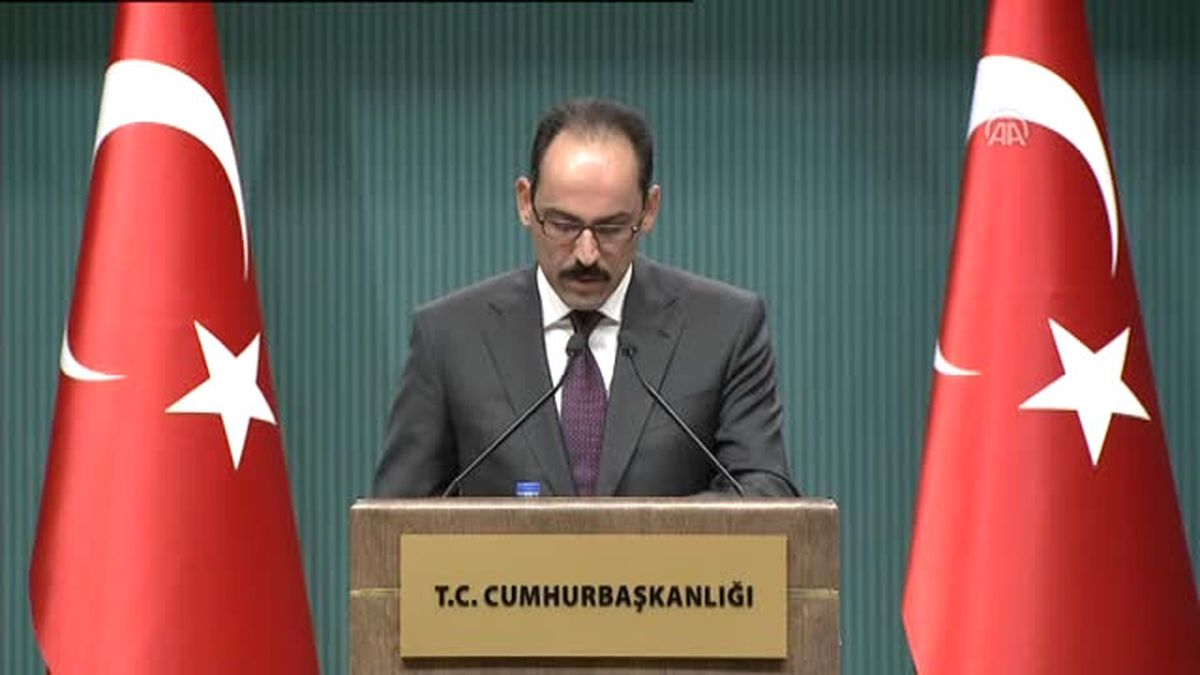 Cumhurbaşkanlığı Sözcüsü Kalın: Terör İslam\'a Saldırmak Çin Kullanılan Bir Manivela Haline Gelmiş...