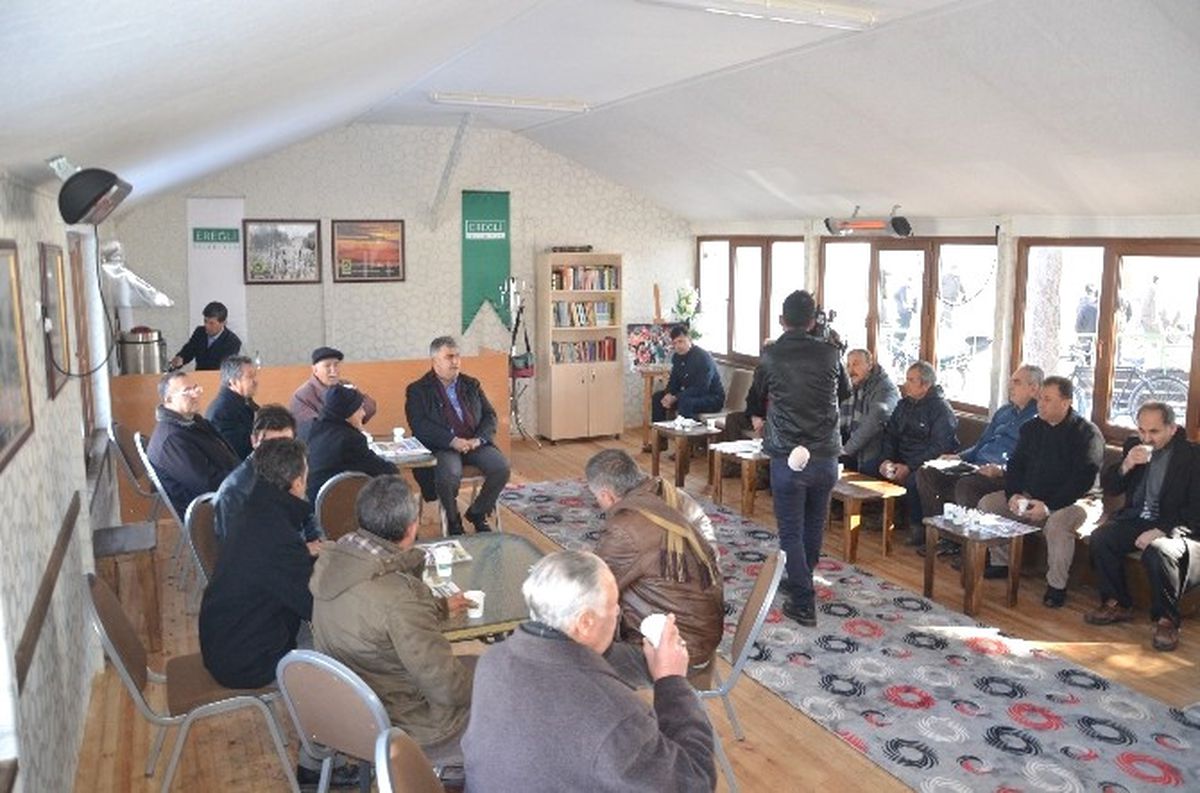 Ereğli\'de Emekliler Kıraathanesi Açıldı