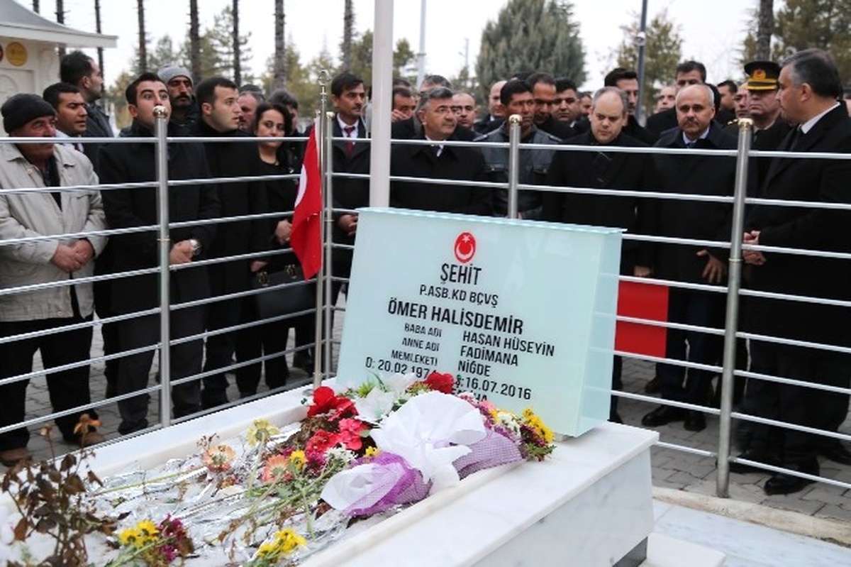 Gençlik ve Spor Bakanı Kılıç, Ömer Halisdemir\'in Mezarını Ziyaret Etti