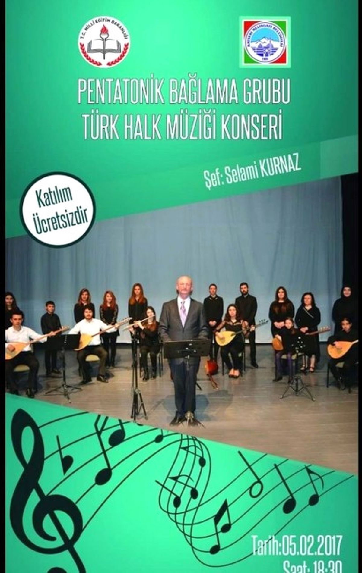 Pentatonik Bağlama Grubu Kayseri\'de Konser Verecek