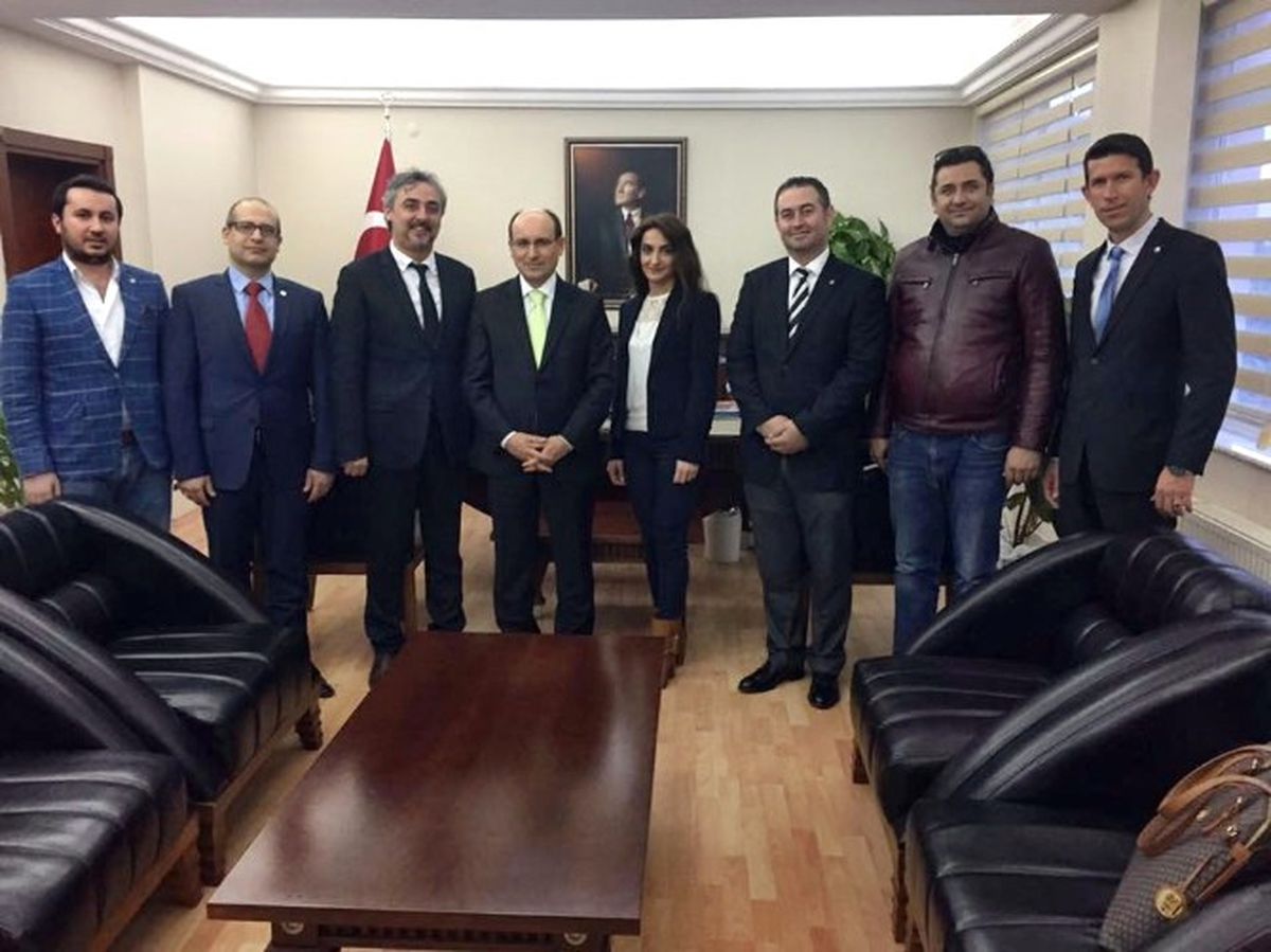Sögiad\'ın Yeni Yönetiminden Kaymakam Kurtbeyoğlu\'na Ziyaret