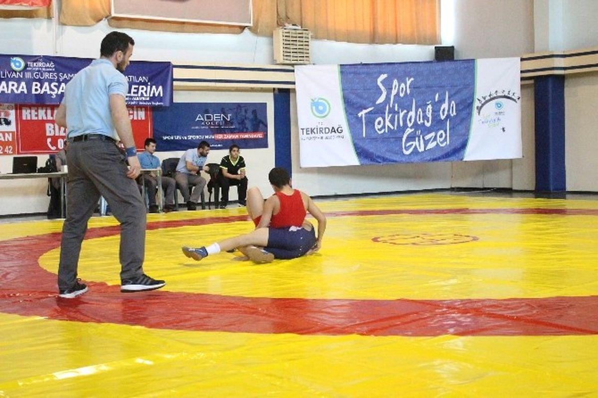 Tekirdağ\'da Hüseyin Pehlivan Güreş Şampiyonası Heyecanı