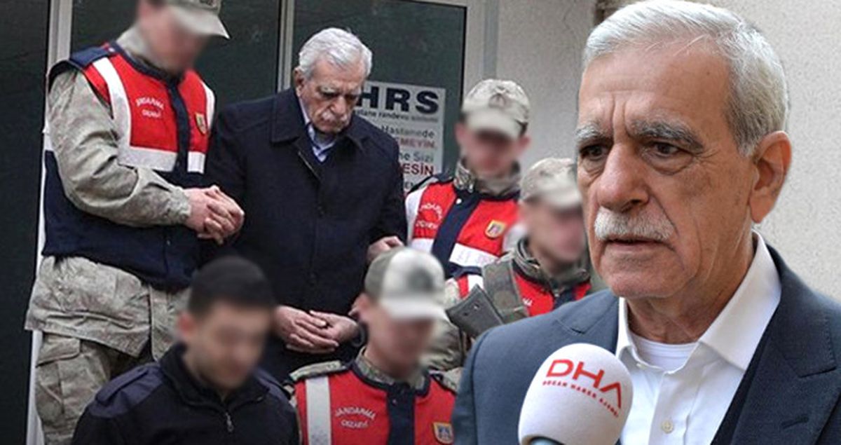 Ahmet Türk: Askerler, Düşmemem İçin Koluma Girdi