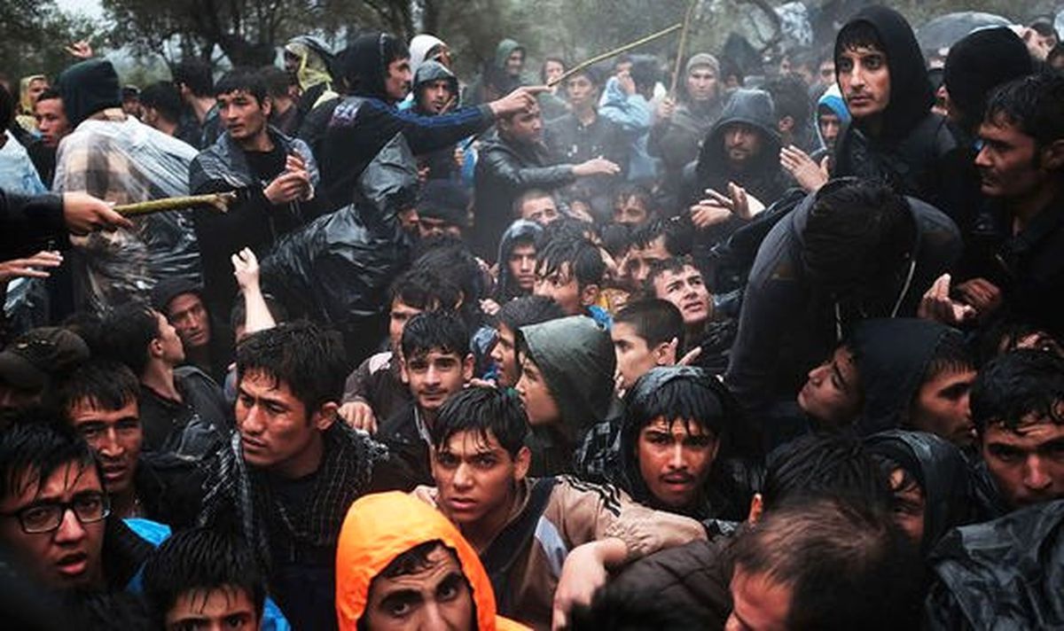 Atina\'da Göçmen Kampındaki Bir Grup Açlık Grevine Başladı
