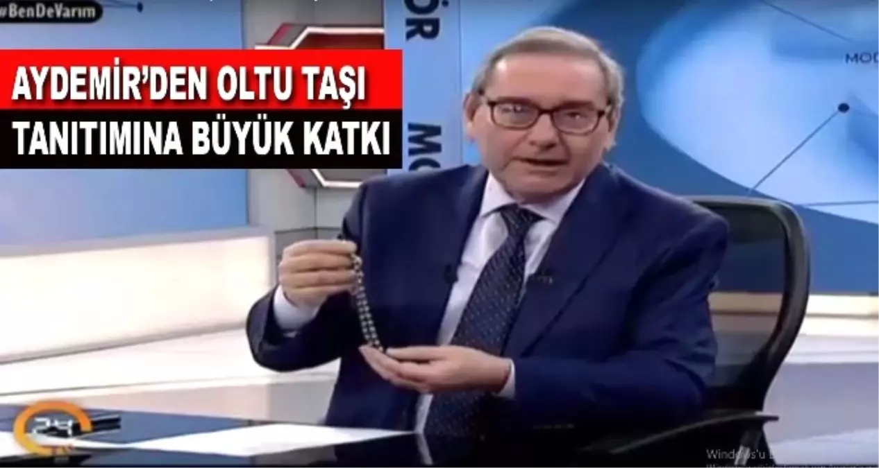 Aydemir\'in Jesti Oltu Taşını Gündeme Taşıdı