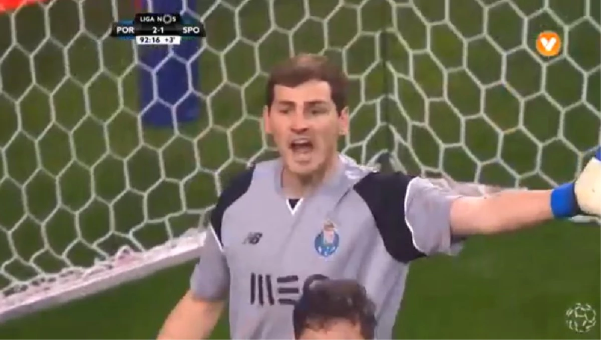Casillas\'ın Sporting Maçında Son Dakika Kurtarışı Geceye Damgasını Vurdu