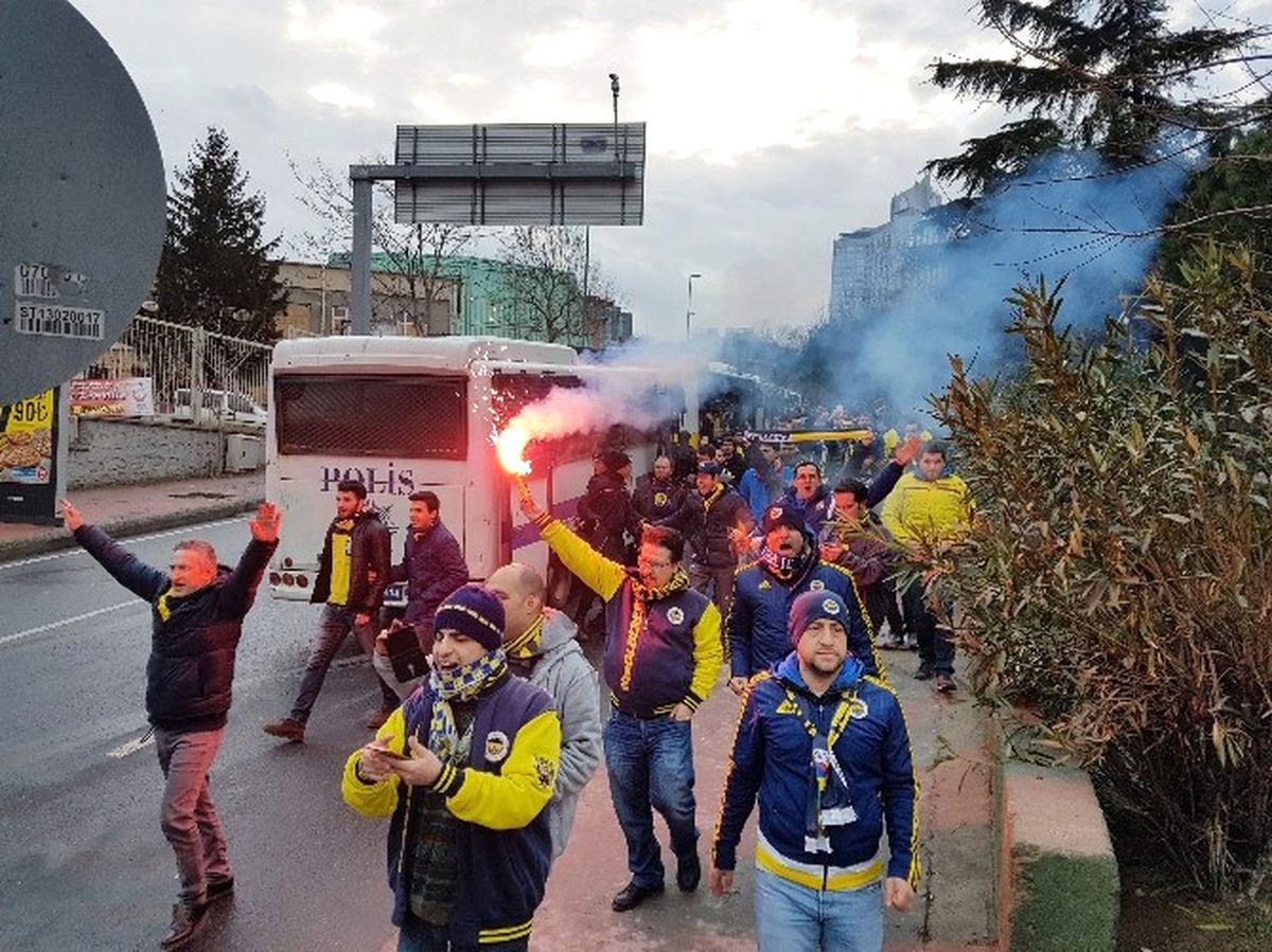 Fenerbahçeli Taraftarlar, Vodafone Arena\'da
