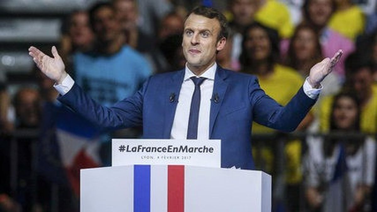 Fransa\'da Cumhurbaşkanı Adayı Macron Seçim Kampanyasına Hız Verdi