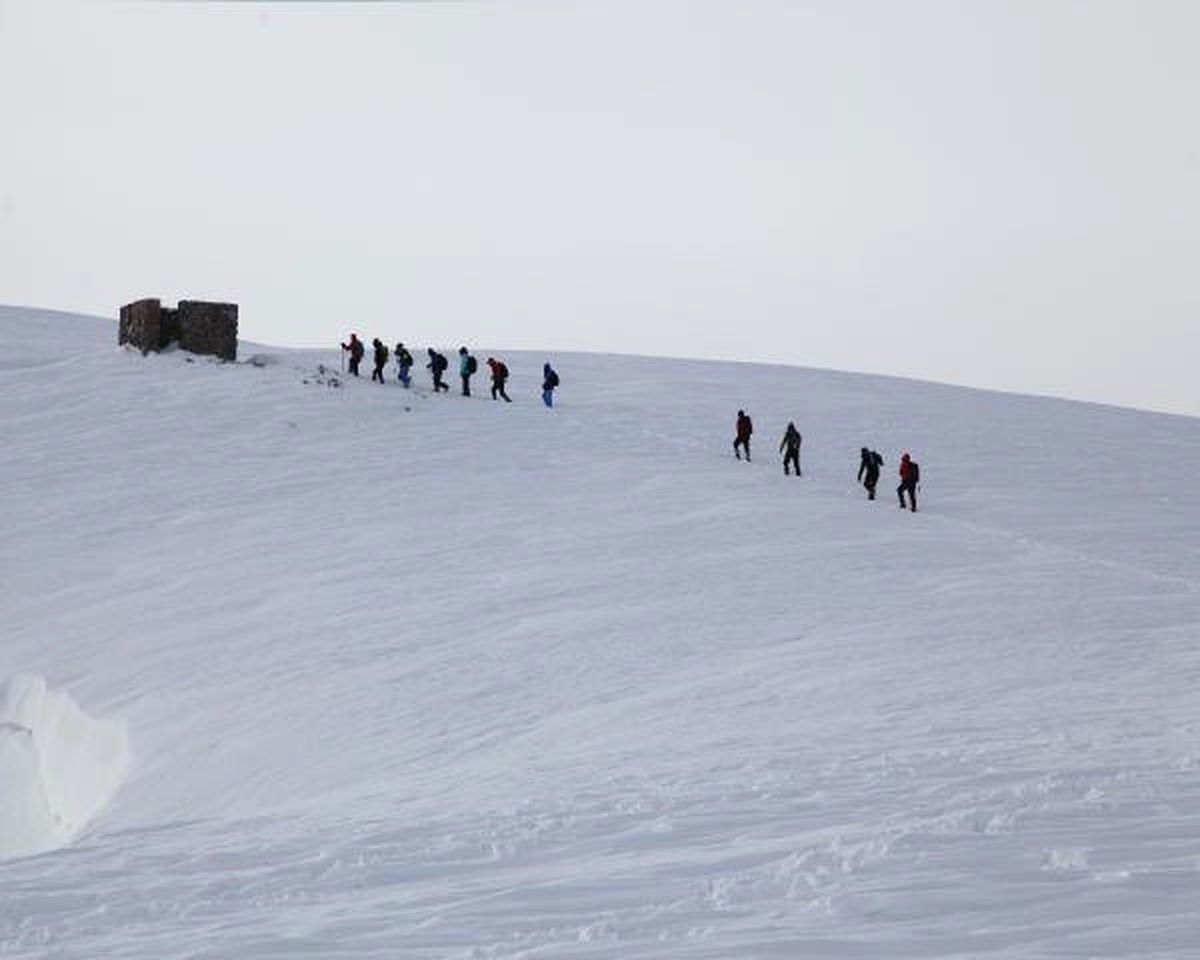 Mehet Dağı\'na Zirve Tırmanışı