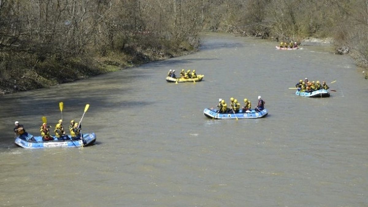Melen Çayı\'nda Rafting Sezonu Açıldı