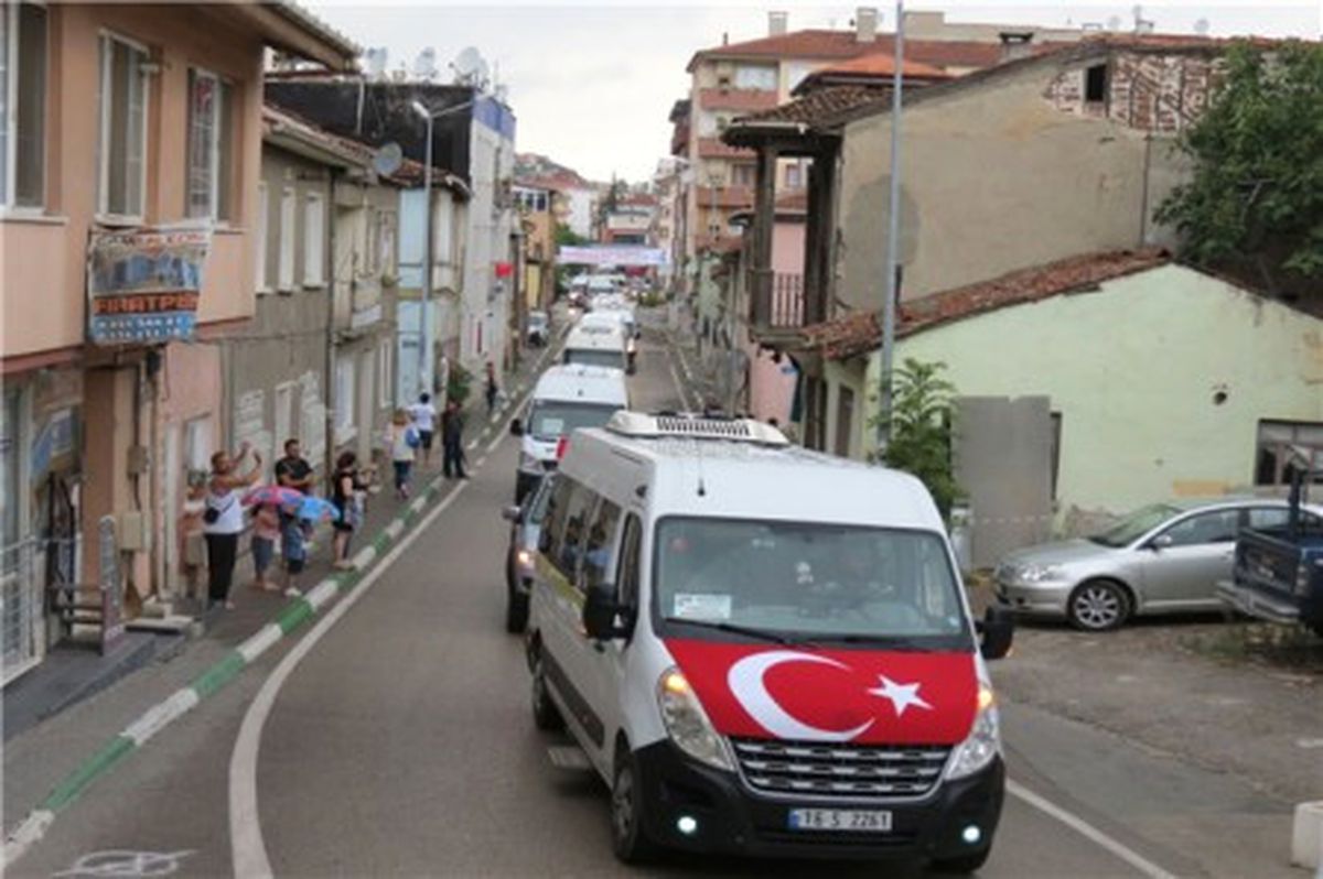 Mudanya\'da Teröre Lanet Konvoyu