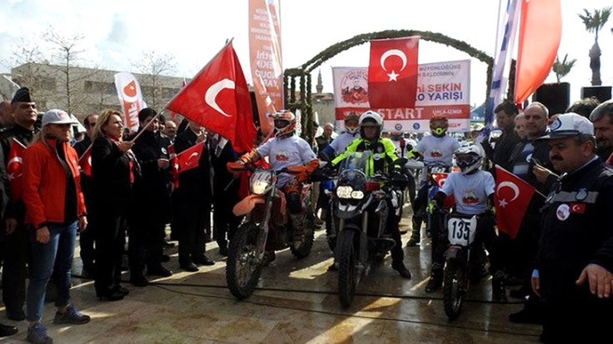 Şehit Fethi Sekin Anısına Yapılan Enduro Yarışı Tamamlandı