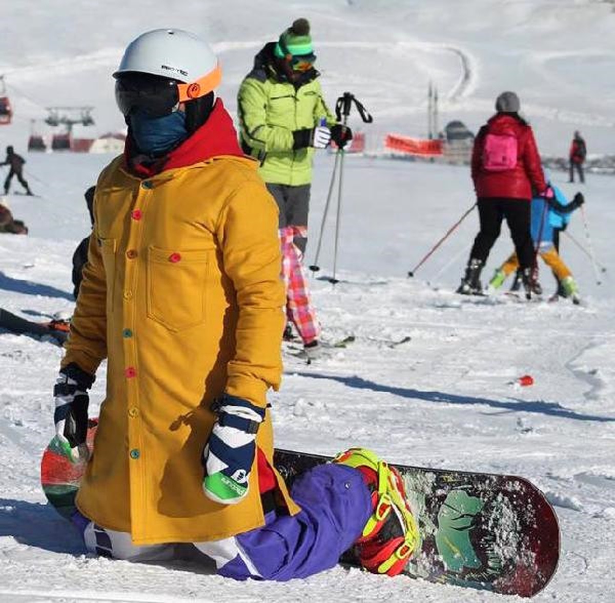 Yarıyıl Tatilinin Son Gününde Erciyes Doldu Taştı