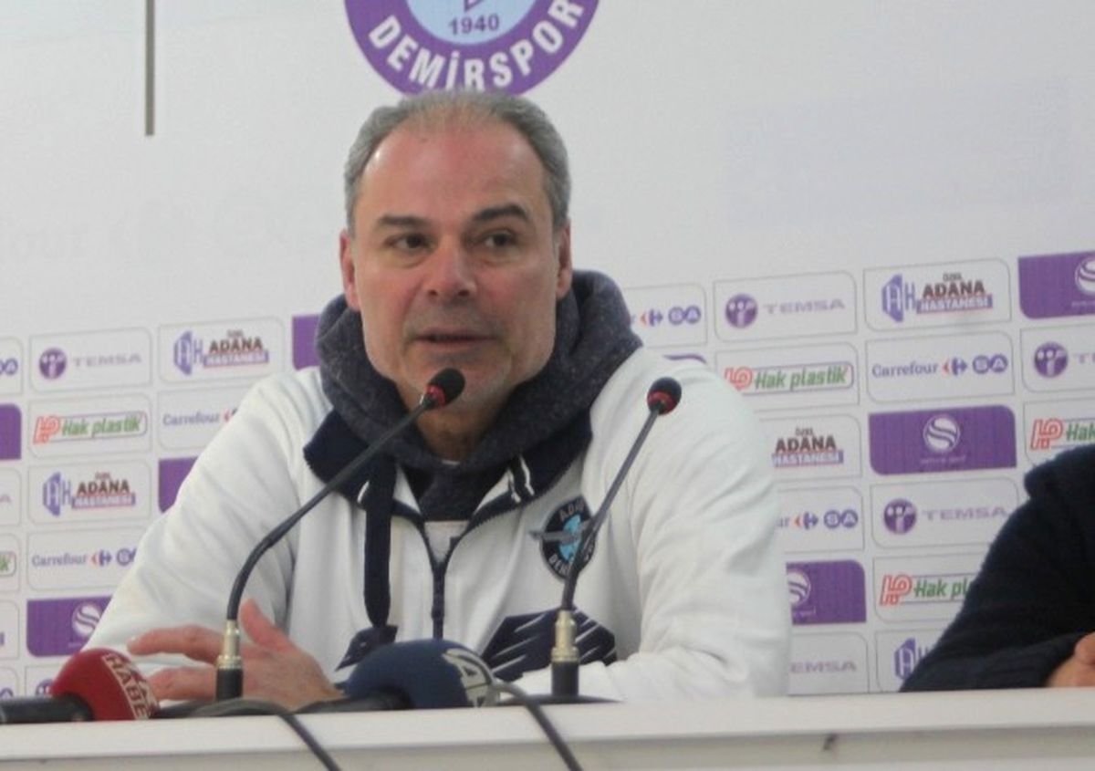 Adana Demirspor Teknik Direktörü İpekoğlu Açıklaması