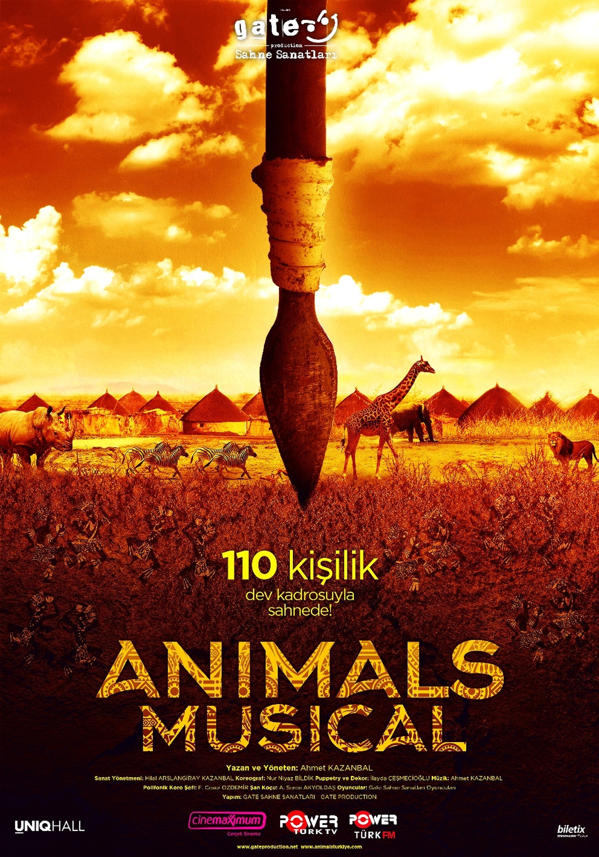 Animals Musıcal 12 Ve 26 Şubat\'ta Unıq Hall\'de!