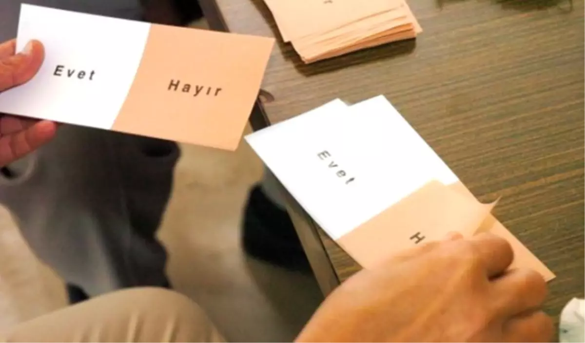 Referandum Tarihi 16 Nisan Olarak Öngörülüyor\'