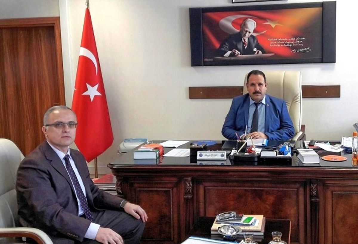 Bik Sivas Müdürlüğü\'nden, Başsavcı İrcal ve Emniyet Müdürü Aksoy\'a Ziyaret