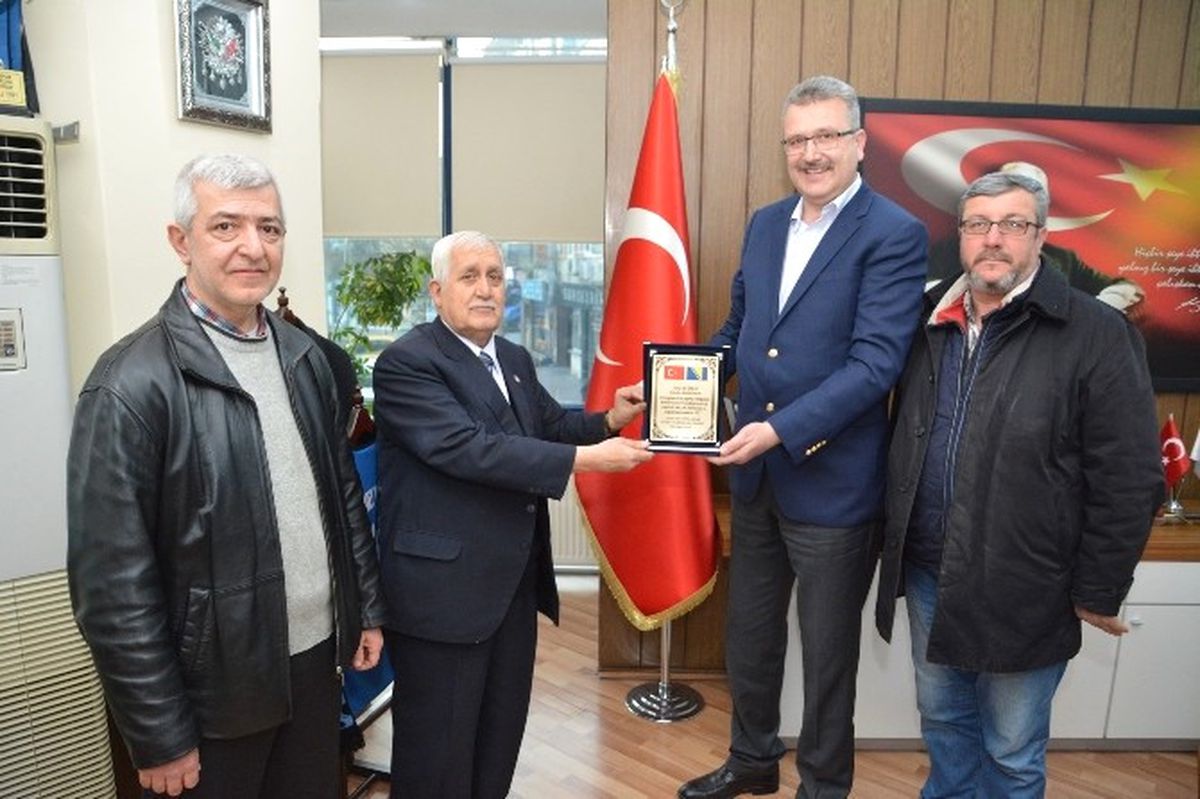 Bosna Derneği\'nden Özkan\'a Ziyaret