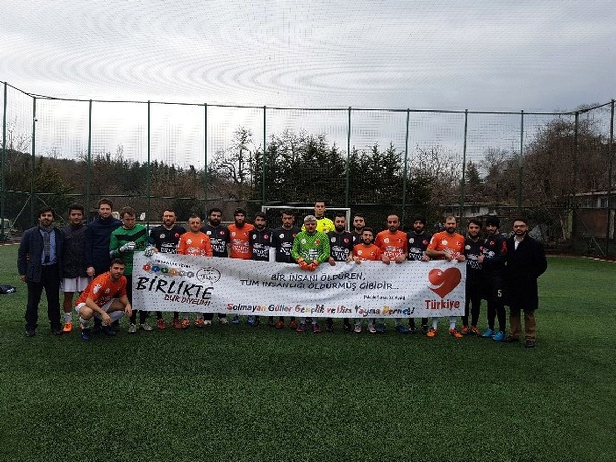 Din Görevlileri "Teröre Birlikte Dur Diyelim" Temalı Futbol Turnuvasında Bir Araya Geldi