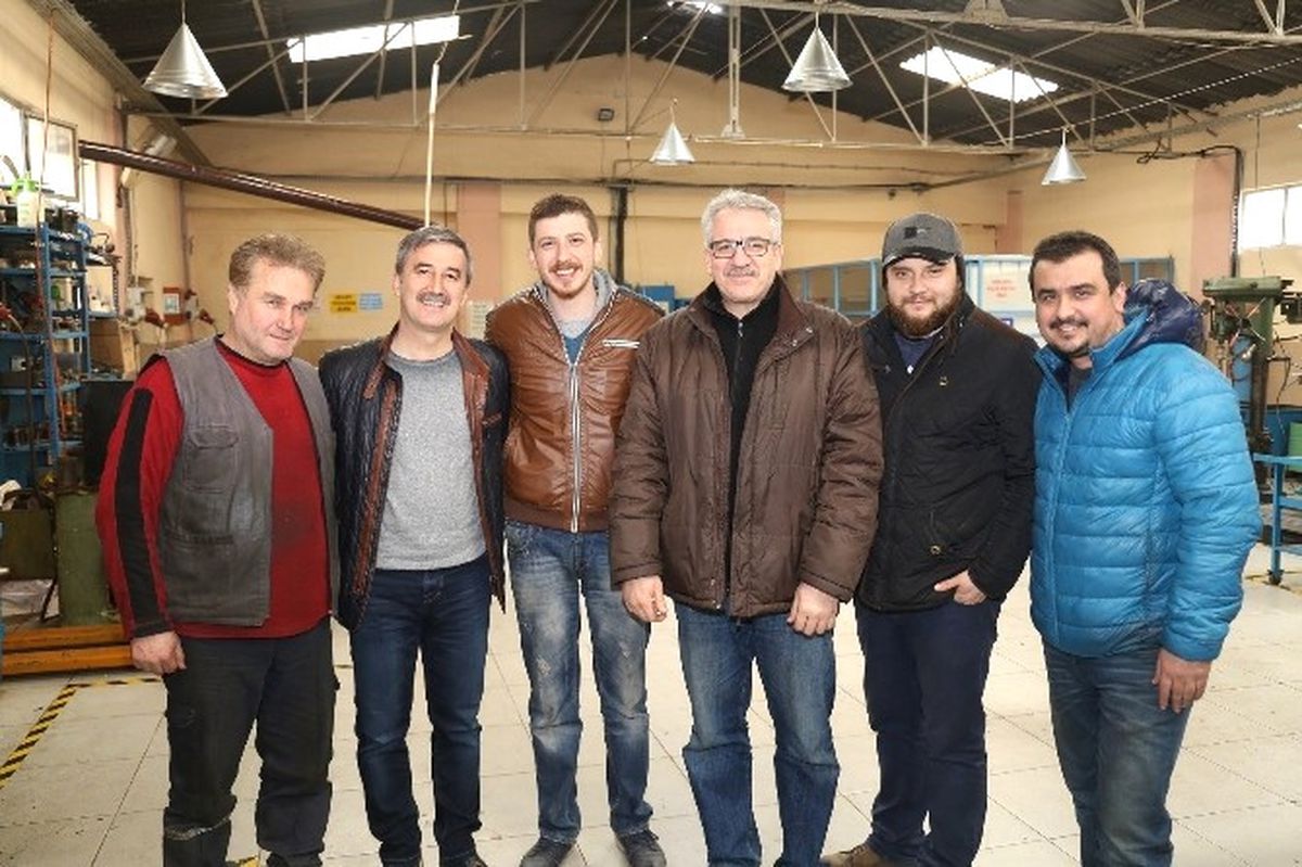Esnaftan Başkan Şirin\'e Büyük İlgi