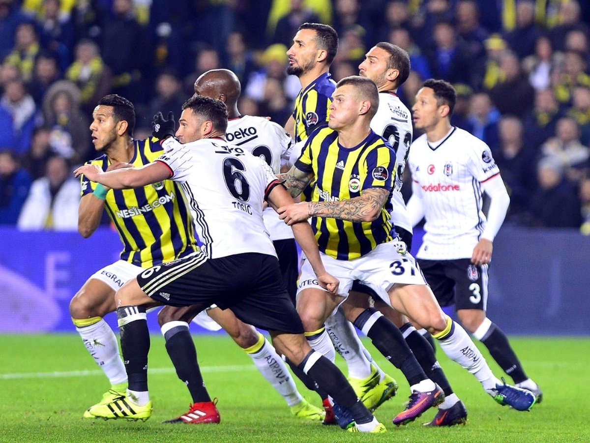 Fenerbahçe, Ziraat Türkiye Kupası Son 16 Turunda, Arena\'daki Derbi Maçta Beşiktaş\'ı 1-0 Yenerek...