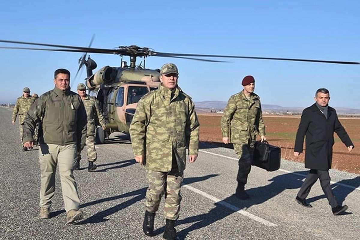 Genelkurmay Başkanı Akar, Sınır Hattında