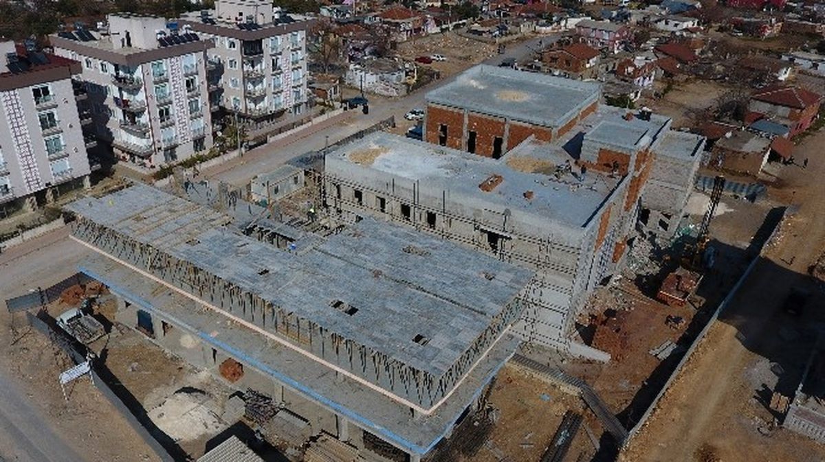 Hacı Bektaş-I Kültür Merkezi İnşaatı Devam Ediyor