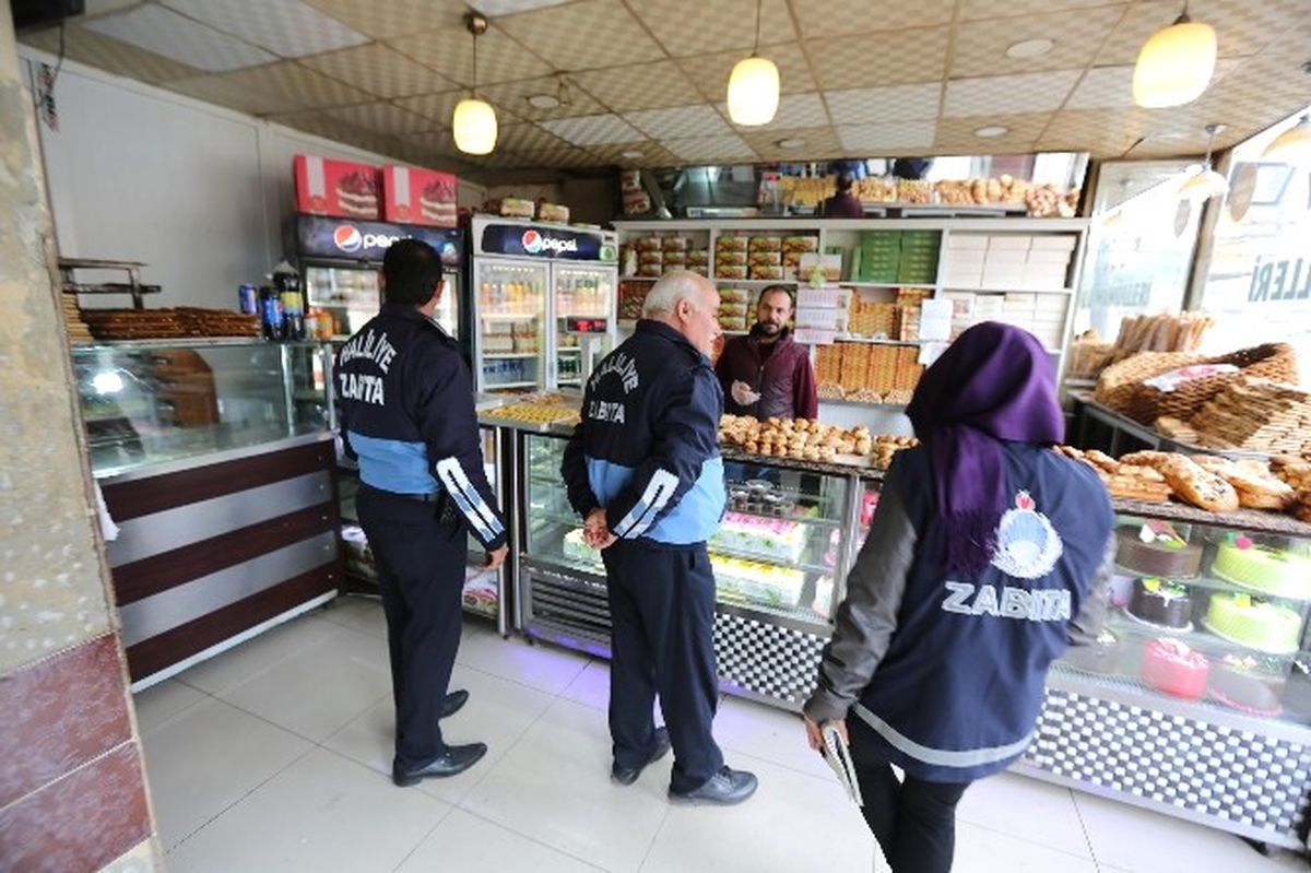 Haliliye\'de Zabıta Ekiplerinden Kapsamlı Denetim