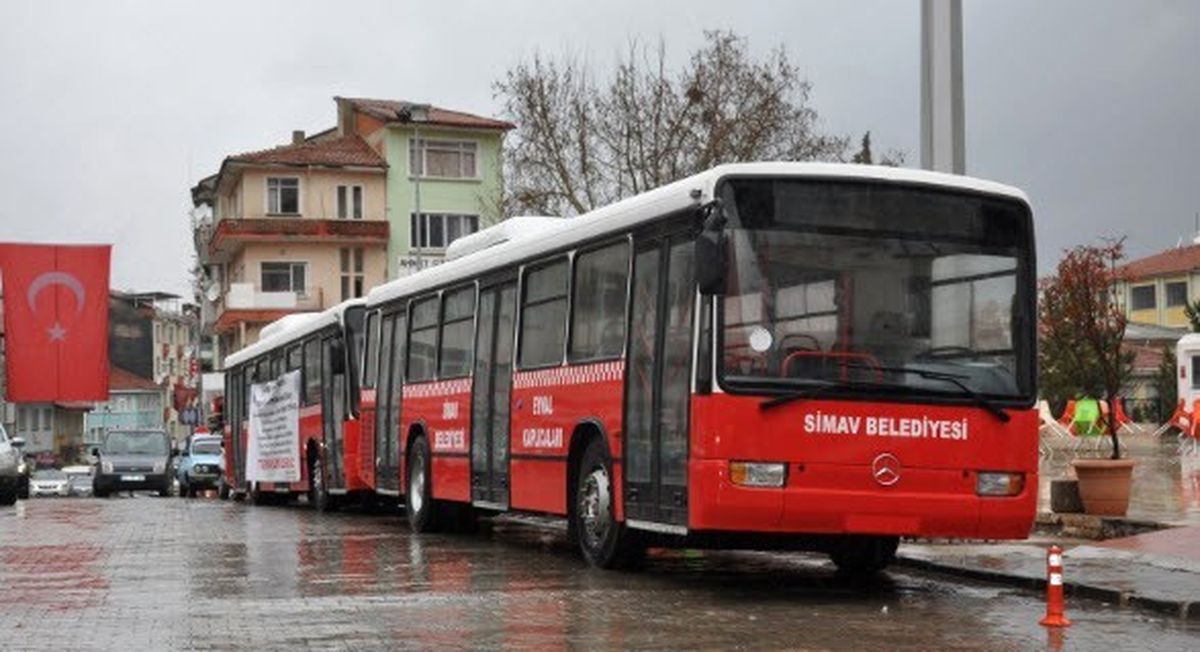 İstanbul Büyükşehir Belediyesi\'nden Simav\'a Hibe Otobüs