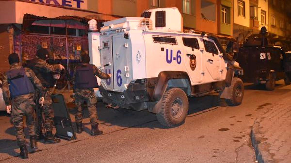 İstanbul Polisinden Terör Operasyonu...