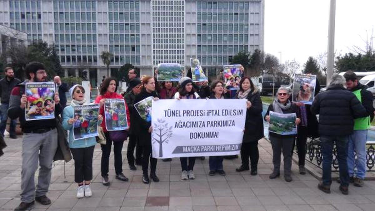 Maçka Parkı İçin İbb\'ye İtiraz