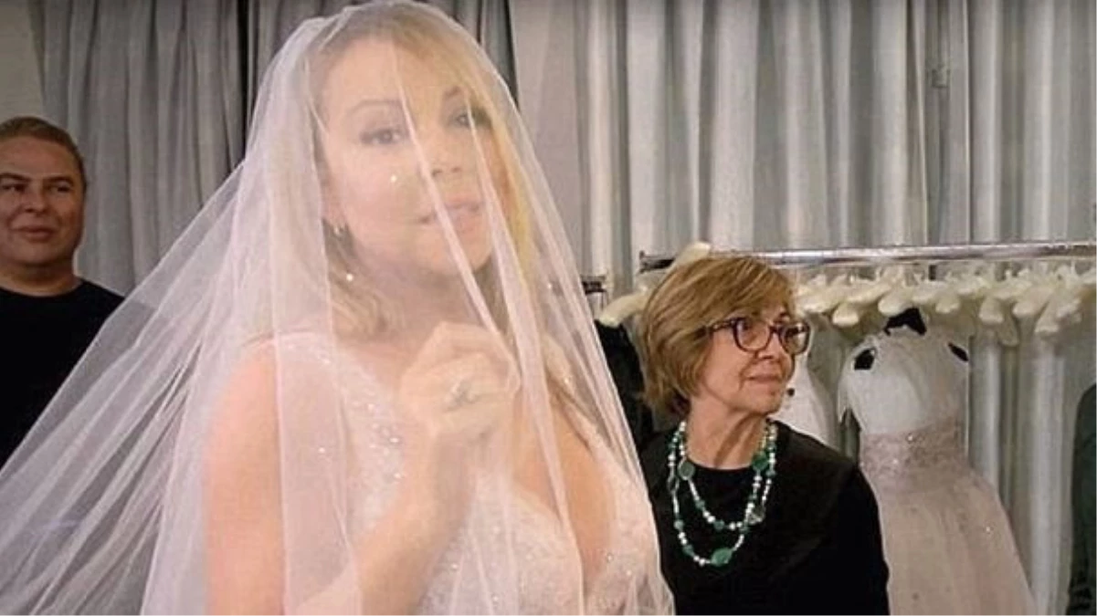 Mariah Carey, Düğününde Giyeceği Gelinliğini Klibinde Yaktı