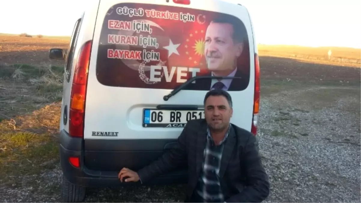 Referandum Süreci Başlamadan Vatandaşları \'Evet\' Heyecanı Sardı